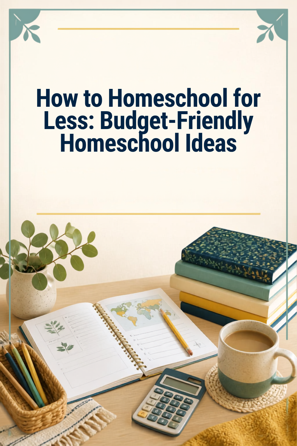 How to Homeschool for Less: Budget-Friendly Homeschool Ideas