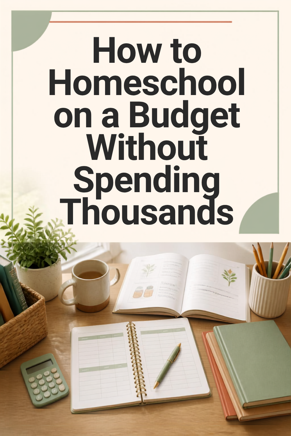 How to Homeschool on a Budget Without Spending Thousands