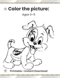 Color the Picture Activity | Montessori Printable for Kids Ages 3–5