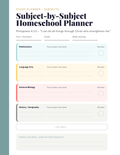 FREE Homeschool Planner for Busy Moms