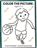 Coloring Page for Kids (Printable Fun Activity)